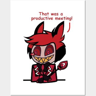 Alastor - "That was a productive meeting" Posters and Art